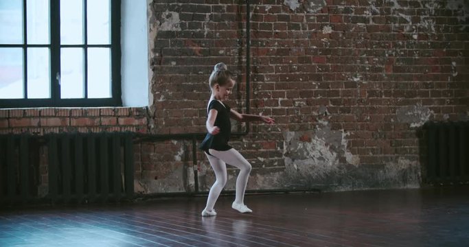 little girl dreams of becoming a ballerina, and makes no attempt to implement elements of the ballet