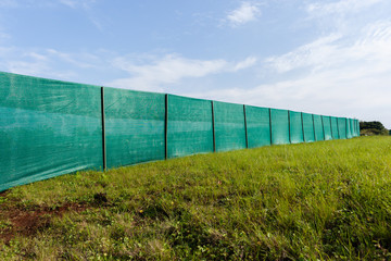 Obraz premium Construction Boundary Blinds