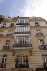 Immeuble ancien du quartier de Passy à Paris