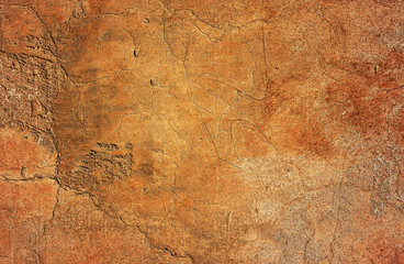 Brown grungy wall