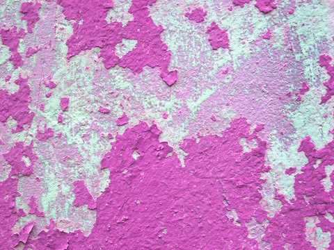 pink wall texture for background usage