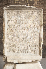コロッセオの石板