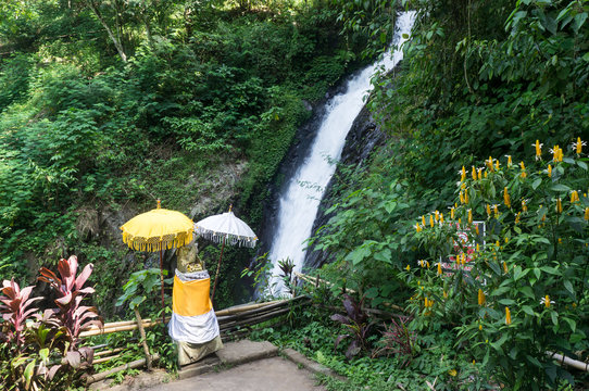 Gitgit twin waterfall, Bali, Indonesia