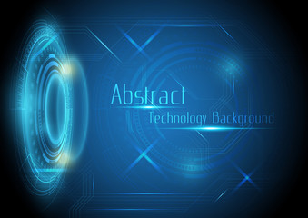 Abstract technology background. Vector illustration