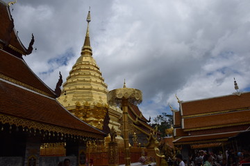 Fototapeta premium Two Suthep, Chiang Mai