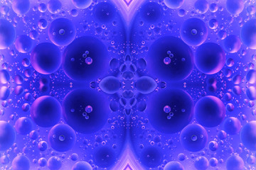 Abstract water and oil