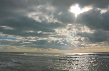 Fototapeta premium Sea in winter