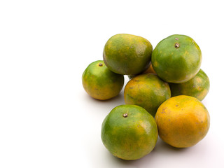 Group of fresh oranges