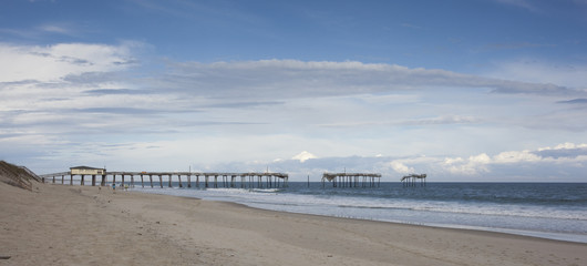 Cape Hatteras Pier and Sky