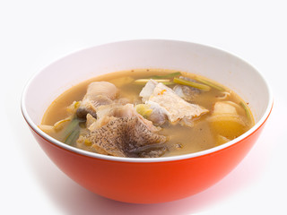 Spicy Fish soup ,hot soup
