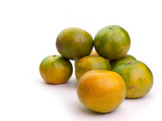 Group of fresh oranges