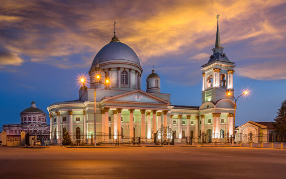 Znamensky cathedral. Kursk city, Russia