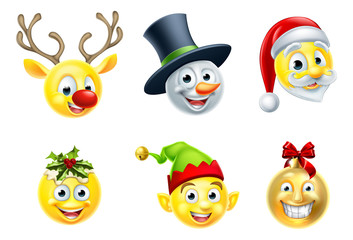 Christmas Emoji Set