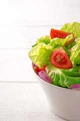 Salad in a bowl
