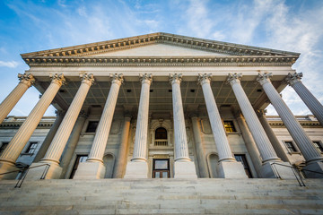 The exterior of the South Carolina State House in Columbia, Sout