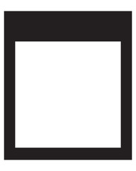 Obraz premium Frame Icon