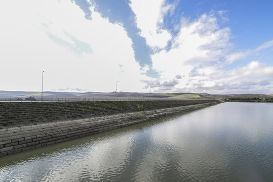 diga del basentello n basilicata