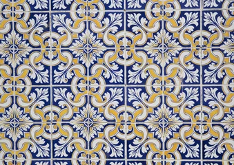 Gordijnen Traditional Portuguese tiles © nelson garrido silva