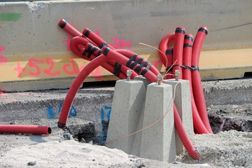 Branchements électriques d'éclairage public 