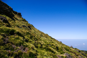 Top of Hallasan in Jeju island, South Korea.