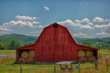 Arkansas Red Barn