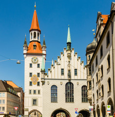 The Old Town Hall in Munich, Germany