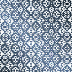 blue pattern for wallpaper or fabric.