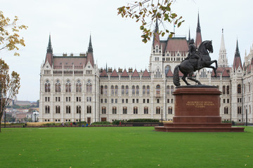 Ungarisches Parlament in Budapest