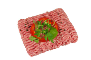 raw minced  meat