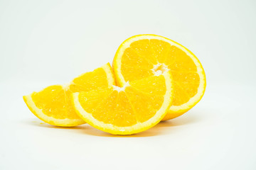 orange isolated on white background