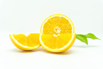 orange isolated on white background