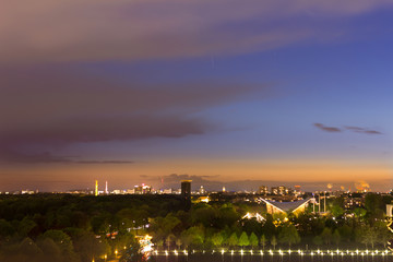 Berlin City At Night