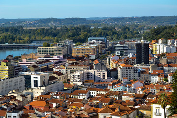 Panorama miasta Coimbra, Portugalia