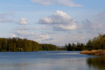 Jezioro LUBIEŃ pocztówka lato © Wiktor