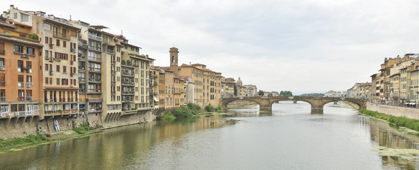 Panoramica Rio Arno, Florencia