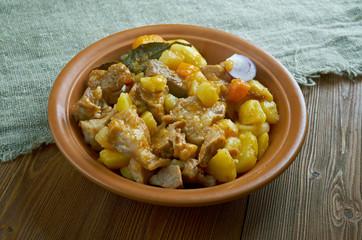 Estonian pork stew