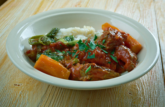 Cuban style Oxtail Stew