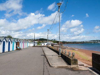 Obraz premium Beach at Paignton Devon UK