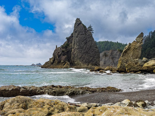 Rocky Coast Rialto Beach