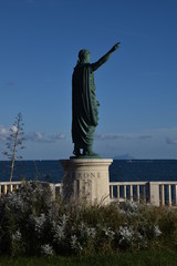Emperor Nero's bronze statue