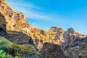 Masca canyon at Tenerife, Spain