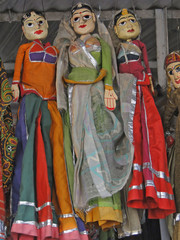 Puppets and marionettes of Rajput princes
