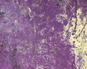 dirty cracked purple wall texture background