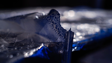 Beautiful abstract background in blue colors for your design