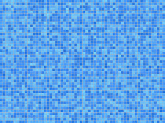blue mosaic background
