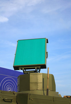 Radar antenna of the air defence system
