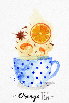 Teacup Orange Tea