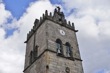 Fototapeta na wymiar The historic town of Guimaraes in Northern Portugal
