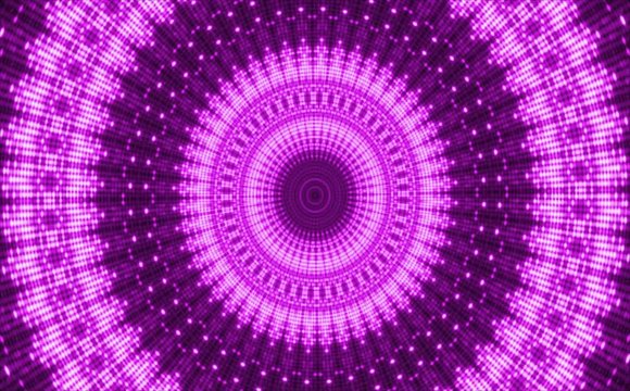 kaleidoscope sequence. Abstract motion graphics background