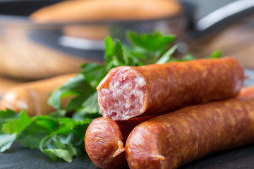 mettwurst sausages